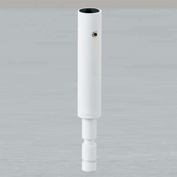 デスクライト ゼットライト用クランプ ホワイト