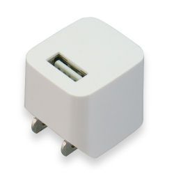 USBコンセントチャージャー 1A ホワイト