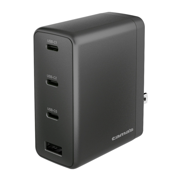 PD140W コンセントチャージャー C×3＋A ブラック