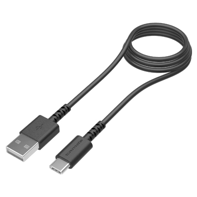 USB2.0 Type-C/USBケーブル 1m ブラック