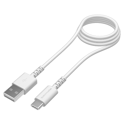 USB2.0 Type-C/USBケーブル 1m ホワイト