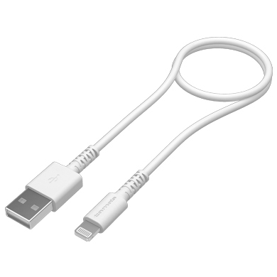 Lightningケーブル 0.5m ホワイト