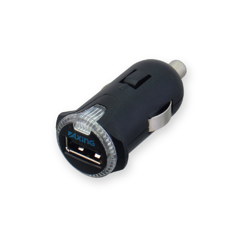 USB カーチャージャー 1A ブラック