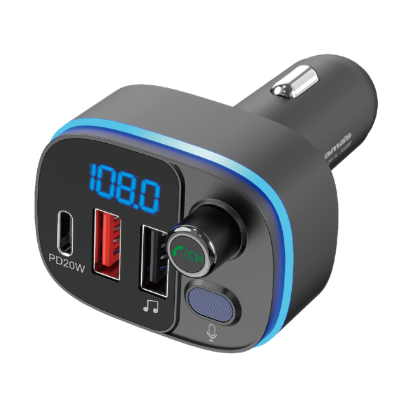 Bluetooth FMトランスミッター ブラック