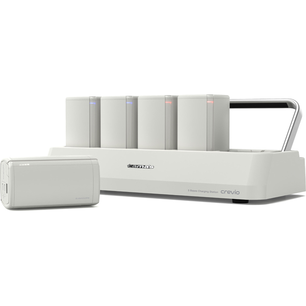 crevioBasic 65Wモバイルバッテリー＆充電ステーション(WH)
