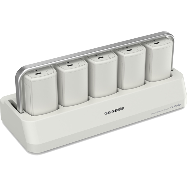 crevioBasic 65Wモバイルバッテリー＆充電ステーション(WH)