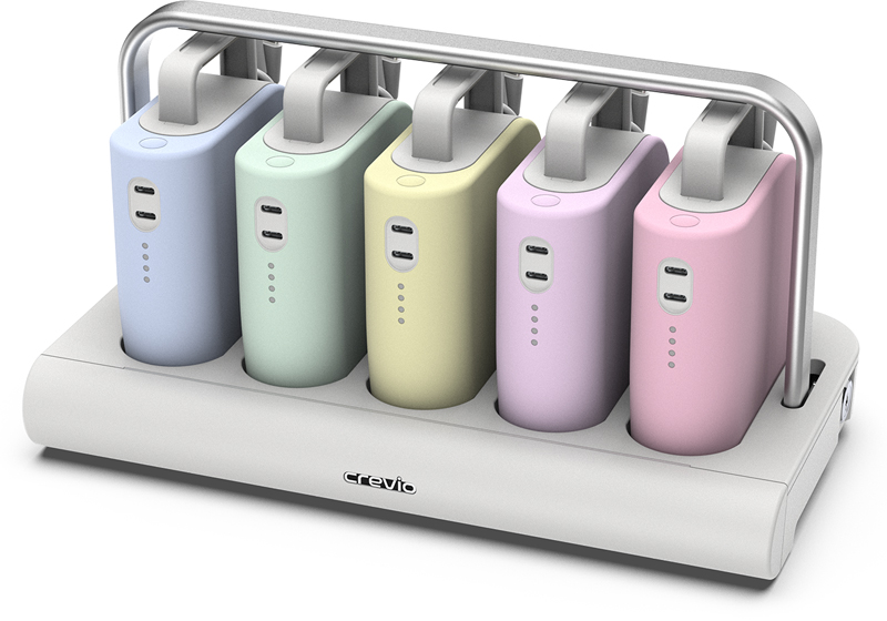 crevio Lite 65Wモバイルバッテリー&充電ステーション