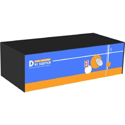 4ポート デュアルモニター DVI KVM-キット