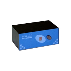 2ポート デュアルモニター PS/2 KVM-キット