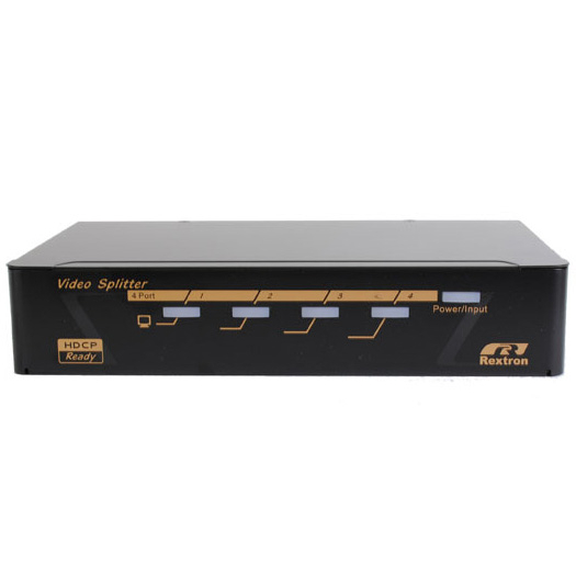 DVI 4ポート分配器