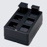 6スロットバッテリー充電器