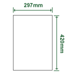 エコクリスタル耐水紙 A3 50枚入り