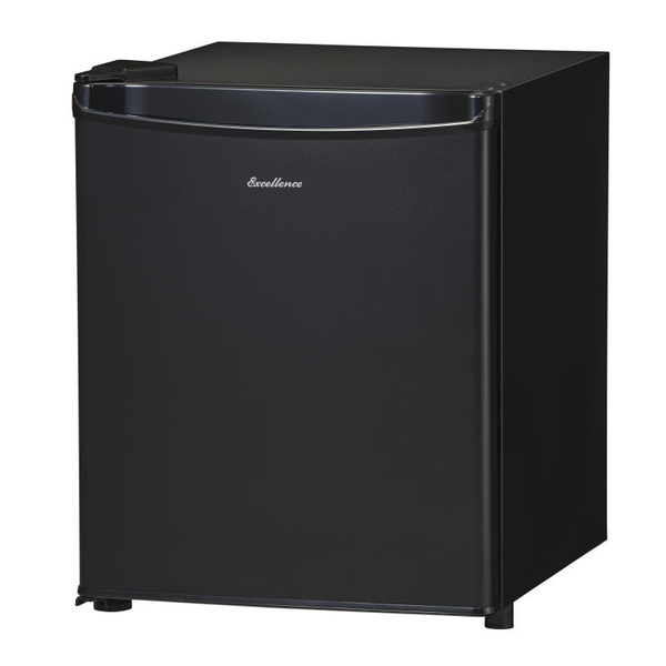 冷蔵庫 小型 24L 1ドア 左開き 直冷式 ブラック