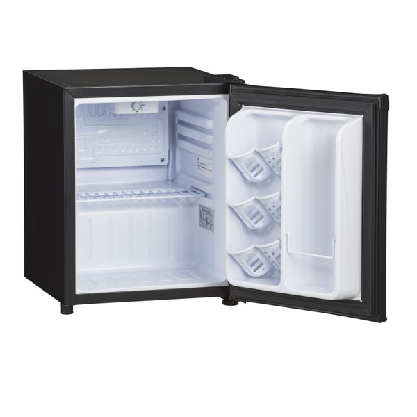 冷蔵庫 小型 24L 1ドア 右開き 直冷式 ブラック