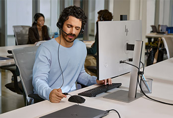 HP Poly Mission 400 USB �V���[�Y�́A����Ȑl�ɂ������߁I