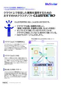 CLUSTERPRO