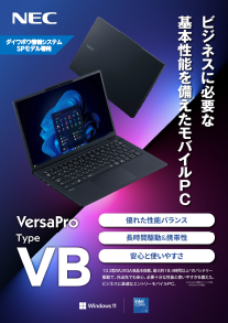 �ySP���f���ŁzNEC_VB(R����)���[�t���b�g