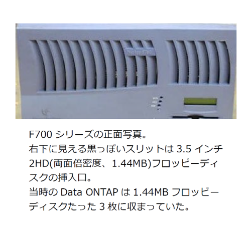 F700シリーズの正面写真