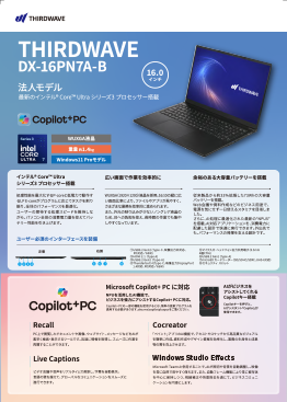 THIRDWAVE DX-16PN7A �@�l���f��