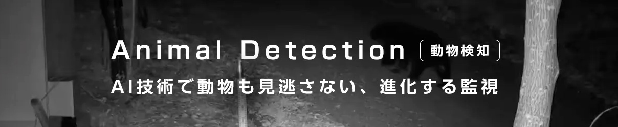 Animal Detection�i�������m�j �^�C�g���C���[�W