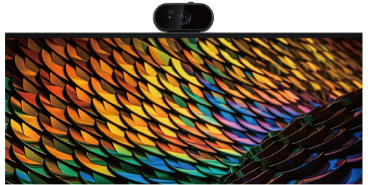 P2426HEB��Sony STARVIS 5MP QHD�J�����𓋍ڂ��Ă���B�Â��ꏊ�ł��ו��܂őN���ɕ\���ł��邽�߁A��ɂ��ꂢ�Ȏp���f���o����B